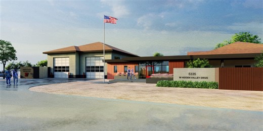 Truckee Meadows Fire & Rescue hold groundbreaking ceremony on fire station expansion