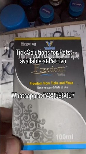 🐾 Remove Ticks & Fleas FAST! | Freedom Spray Review #pettivo #petcare