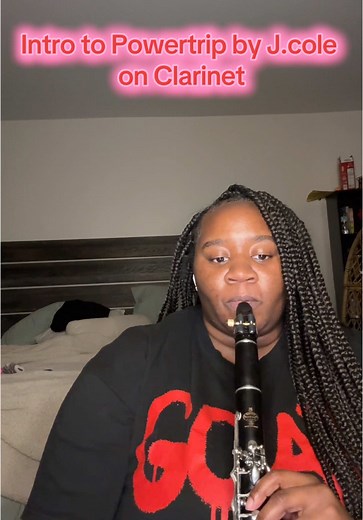 Powertrip Intro on Clarinet: A Musical Cover