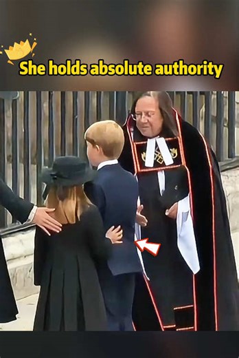 She holds absolute authority#royal