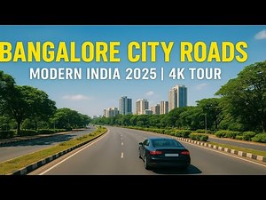 Exploring Bangalore City Roads 2025 | Modern India’s Silicon Valley in 4K