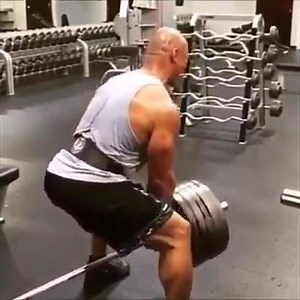 The Rock work-out session | Bodybuilding Hall of Fame