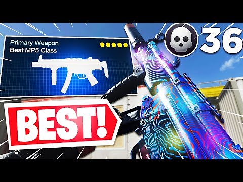 36 KILLS with my NEW OVERPOWERED MP5 SETUP! (Modern Warfare Warzone)