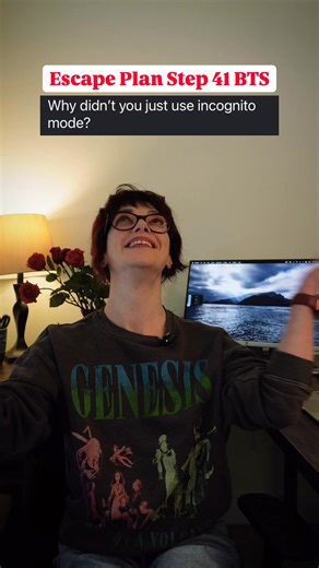 I’ve seen all the “why didn’t you just…” comments, so here are the answers to… ✅ Why not incognito? ✅ Why not two windows? ✅ Why not a new email? ✅ Why not your work computer? ✅ Why not a public library computer? In my situation, I chose the option that gave me the most control and felt safest under pressure. If a different method works better for you, use it! Just understand what it does and doesn’t protect. Follow Healing by the Numbers for Part 2 (out shortly) #escapeplan #digitalsafety #coer