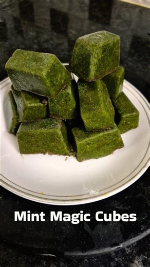 Masala Chaas|Mint Magic Cubes|ButterMilk #chaas #buttermilk #trending