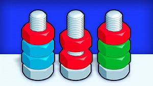 Play Nuts Puzzle: Sort By Color | Free Online  Games. KidzSearch.com