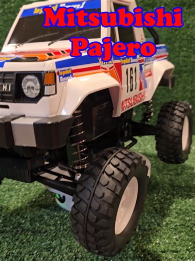A recreation of the Tamiya Mitsubishi Pajero from 1984. This is the 2023 release with the older livery. #2RCbudz #Tamiya #Mitsubishi #RClife #RChobby #RC