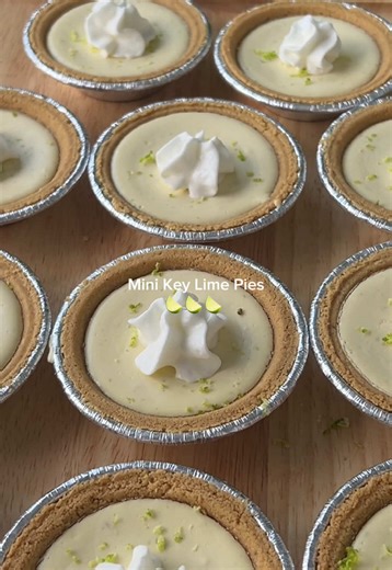 Mini Key Lime Pies Recipe: Easy and Delicious Dessert
