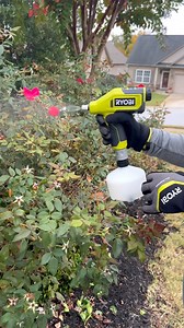 Meet your new favorite gardening hack. 🌿⁠ ⁠ The 𝗡𝗘𝗪 USB Lithium Compact Chemical Sprayer is perfect for all your indoor/patio plants and small gardens. With a spray distance of over 18 ft., three spray modes (spray, mist, and fan), and the ability to spray over 20 tanks per charge, it’s the ultimate upgrade from hand-pumping. ⁠ ⁠ Get yours today >> go.ryo.bi/sprayer | RYOBI TOOLS USA