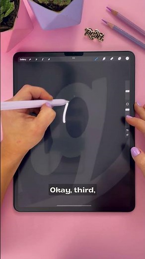 My Top 5 Procreate Tips for Lettering!