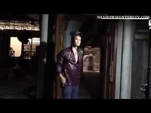 Harry Dancing on Shadowhunters Set