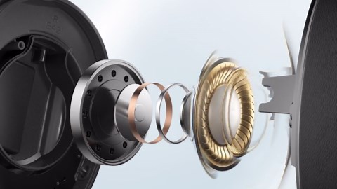 TOZO HT3 Wired/Wireless Over Ear Noise Cancel Bluetooth 6.0 Headphones for Adults, ANC/ENC 5 Mic, 90H, Hi-Res Audio, App-32EQ, Foldable/Adjustable Headband, AUX 3.5mm, Comfort Earcup for Home, Black