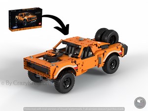 LEGO MOC-153345 42126 | 1970 Dodge Charger "Offroad" (Technic 2023)