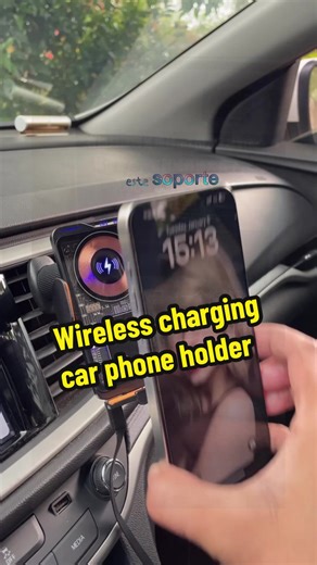 Multifunctional Wireless Charging Car Phone Holder