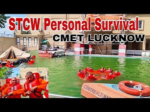 STCW Personal Survival Techniques Training Lucknow (DAY - 18)#merchantnavy |CMET CAMPUS LUCKNOW|