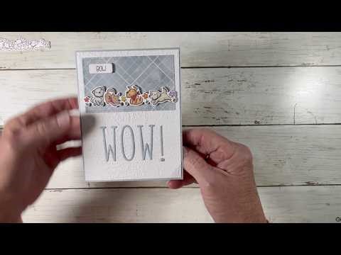 The Cutest Crew lives up to its name. We'll make a fun Congratulations card with the dogs.