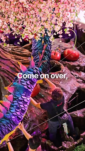 11K views · 202 reactions | Here’s an exclusive behind-the scenes as our mall transformed with the auspicious Year of the Dragon!  Enjoy a glimpse into the intricate process and the dedicated individuals who breathed life into tHe Spring’s Timeless Tradition. Come on over, capture your captivating moments, and be immersed in the festivities and fun! #thespringtimelesstradition #behindthescenes | The Spring | Facebook