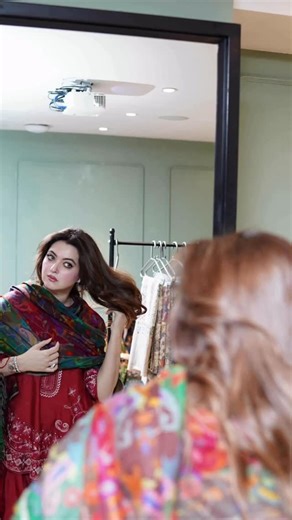Haute Lifestyle | An ode to elegance! @chictrendsss unveils an exquisitely beautiful shawl collection, with @sarah_syal stealing the spotlight, she looks... | Instagram