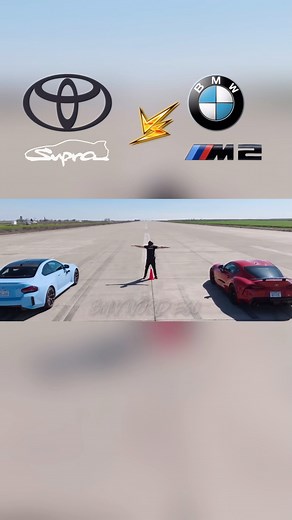 644K views · 9.2K reactions | BMW M2 VS Toyota GR Supra MK5 DragRace Credit: @edmundscars #reels #bmw #m2 #bmwm2 #toyota #supra #mk5 | BMW WORLD E60 | Facebook