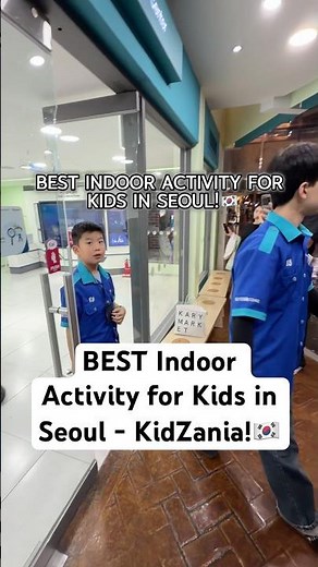 BEST Indoor Activity for Kids in Seoul - KidZania!🇰🇷