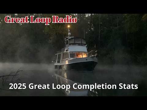 Great Loop Radio: 2025 Great Loop Completion Stats