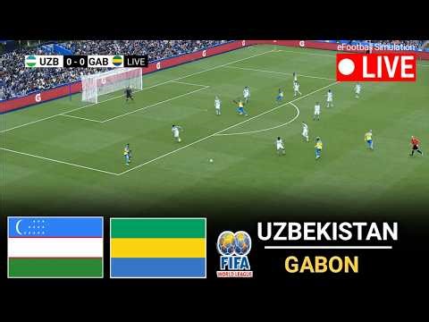 🔴LIVE- Uzbekistan vs Gabon l Fifa Series 2026 l eFootball Pes 21 Game Video Simulation