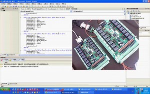 16进16出 VB.NET串口通信 手动 电脑控制开关 远程控制