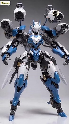 This AI-designed mecha can be 3D-modeled and physically produced#mecha #mechaaesthetics