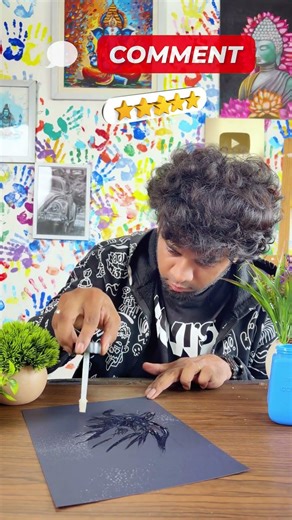 Shivan Art using Chalk and gum ?? 🤯😱 #shorts #trending #viralvideo