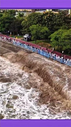 Water Release Process from Dam into the River Flow #construction #short