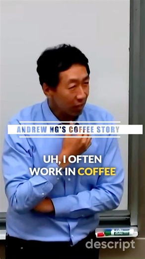 Andrew Ng's funny coffee story😂
