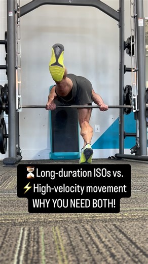 Rob Bozada, FRSC on Instagram: "🧬Tissue-level differences between long-duration isometrics vs. high-velocity movements: ⏳Long-duration isometrics (tendon remodeling and collagen synthesis) Primary target: tendons and extracellular matrix (ECM). Mechanotransduction: Long isometrics (30-60 seconds or more) apply sustained tension to the tendon, which signals fibroblasts to increase collagen synthesis and improve the tendon’s structural integrity. Stress Shielding Prevention: Sustained loading ens