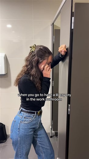 Finding Comfort in the Work Bathroom: A Humorous Take