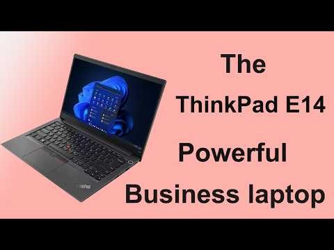 Lenovo ThinkPad E14 Ryzen 5 Unboxing & First Setup
