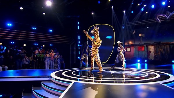 🦒 Let’s hear it, fam: Giraffe is definitely ________! Who else can’t stop replaying? 🔁 #MaskedSingerSA | Masked Singer South Africa