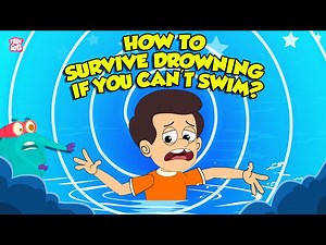 How to Survive Drowning if You Can't Swim? | Survival Tricks with Dr. Binocs | How to Tread Water? - Videos For Kids