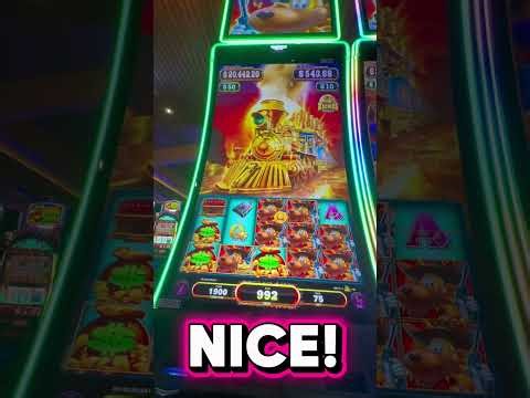 Railroad Riches Golden Bonus Win @ Pechanga Resort Casino Slot Game Play.
