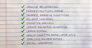 Every CARFAX Vehicle History Report checks important information to help you make an informed buying decision. Know before you buy: http://bit.ly/2AIXiu8 | CARFAXinc