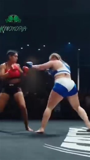 Heavy Hits. Real Bodies. Real Fight 👊🔥#ufc #mma #fighting #women #woman