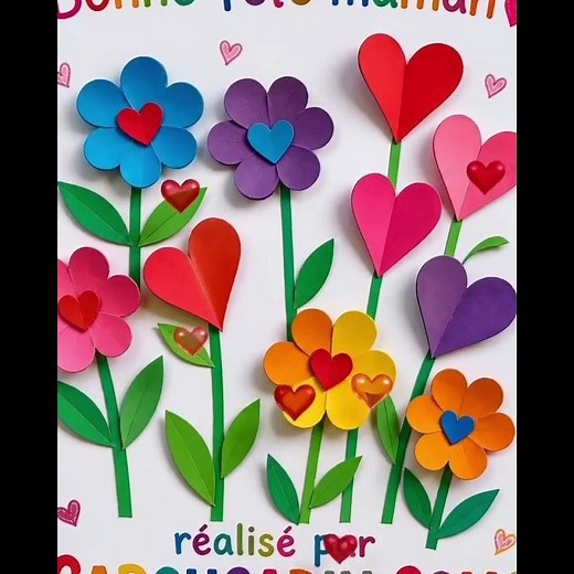 🌸 This paper Mother's Day card is a hit with everyone 💖