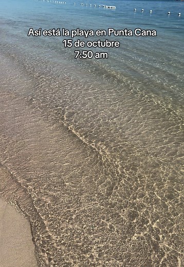 Reportando la Playa Bávaro en Punta Cana