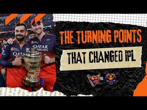What were the biggest turning points in IPL history?