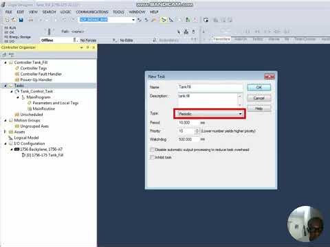 RSLogix5000/Studio5000: Configuring MainTask - Allen-Bradley