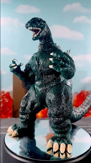 Trendmasters Roaring 10”inch Godzilla #godzilla #actionfigure #vintage