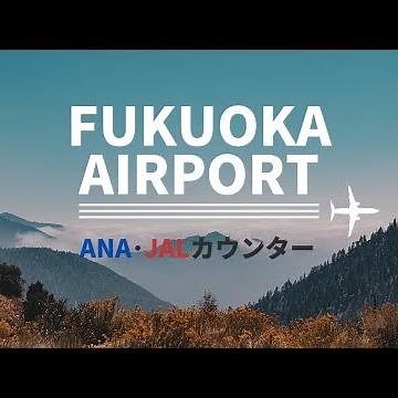 福岡空港 地下鉄改札口からANA･JALカウンターへの行き方