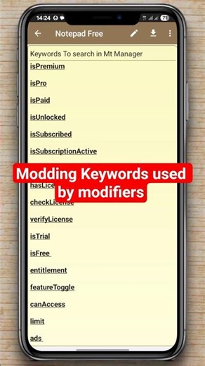 Strings keywords searched during modification #mtmanager #wicksonprotech