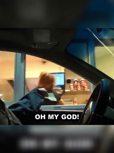 Headless Man Pranks Drive-Thru Employees #shorts