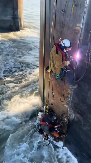 “Underwater Welding: Fire Beneath the Ocean”