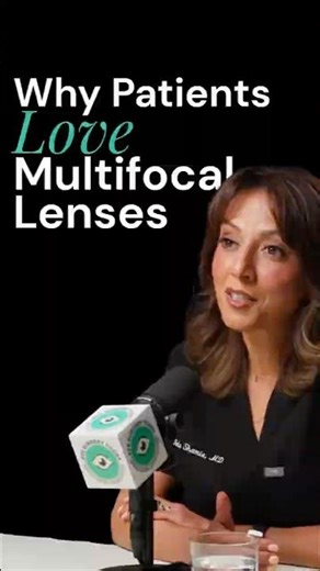 Why so many patients end up keeping their multifocal lens 👁️