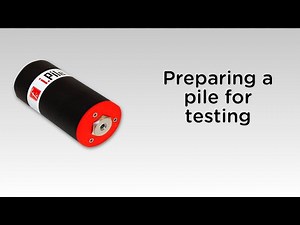 Prepare Pile For Pile Integrity Test | iPile Field Demo